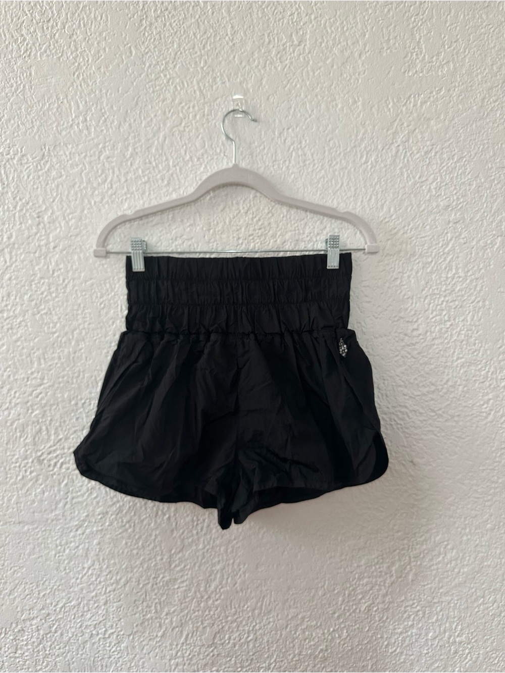 FP Movement by Free People Black High-Waist Athletic Shorts